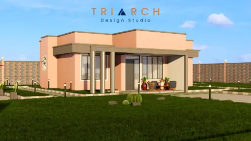 3 BEDROOM BUNGALOW DESIGN ID: A001